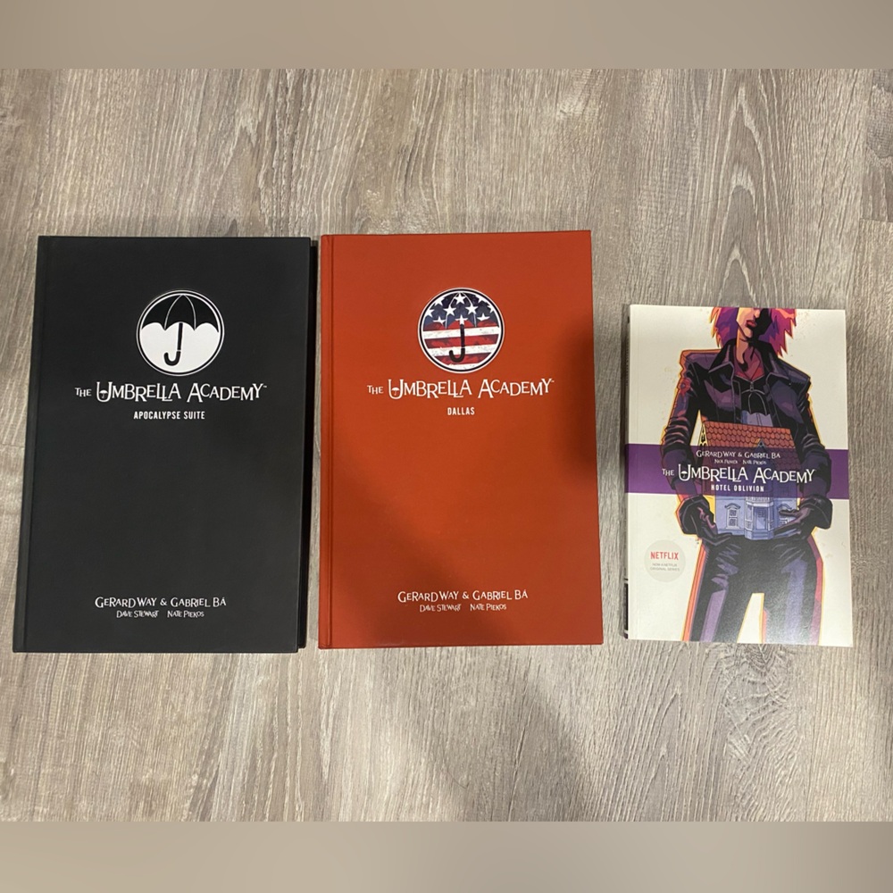 The Umbrella Academy Graphic Novel trilogy by Gerard Way